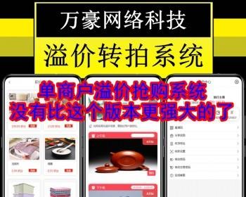 溢价抢购抢拍系统预约优先匹配指定分拆自动挂售转拍拆分在线拍卖竞拍寄售商城APP源码