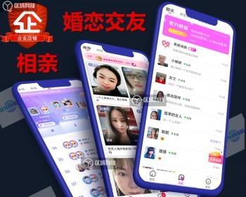 婚恋相亲交友APP源码系统开发付费语音视频聊天小程序附近的人机器人自动打招呼送礼物