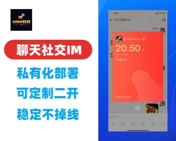 【运营必买-一小时交付-支持二开-带演示】2023新版本IM聊天软件原生源码多端