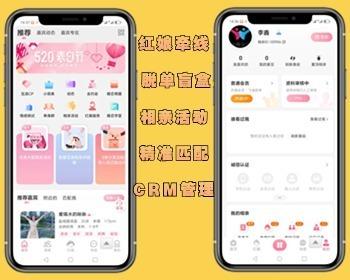 升级开源版同城婚恋交友聊天网盲盒交友婚介所红娘网源码在线相亲 PC 手机 公众号 分销