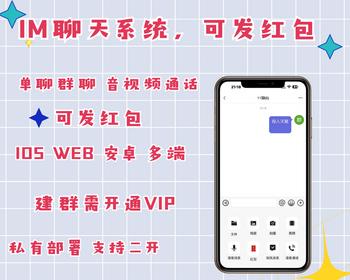 IM聊天系统，可发红包