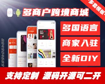 【持续更新】全新多语言多商户TikTok跨境商城源码|独立站跨境商城外贸电商系统App