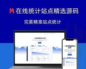 [2025带前台网站统计源码]仿CNZZ网站访客流量统计系统源码/获取网站访客系统源码/网页