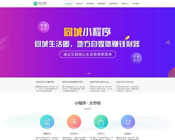 2025高端大气微信小程序开发代理展示销售网站源码小程序开发建设介绍官网企业网站源码