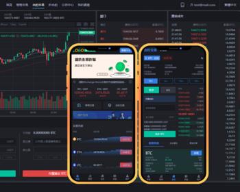 区块链交易所|币币|平台币|U本位|期权|链上充提|机器人|多语言|PC H5 双端AP