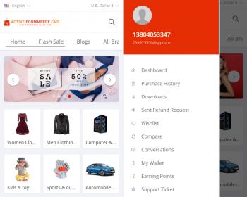 【运营版】跨境电商H5可封app-php多语言海外跨境电商外贸商城H5可封app