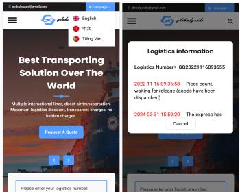 【运营版】Laravel框架多语言海外跨境供应链快递物流查询系统 多重语言包易扩展
