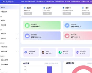 GEO优化系统DeepSeek排名优化豆包文小言大模型推荐结果优化