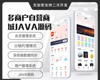 运营版JAVA商城小程序APP公众号源码单商户源码多商户源码社交电商源码